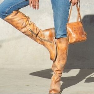 BED|STU  Tan Leather Boots (9)